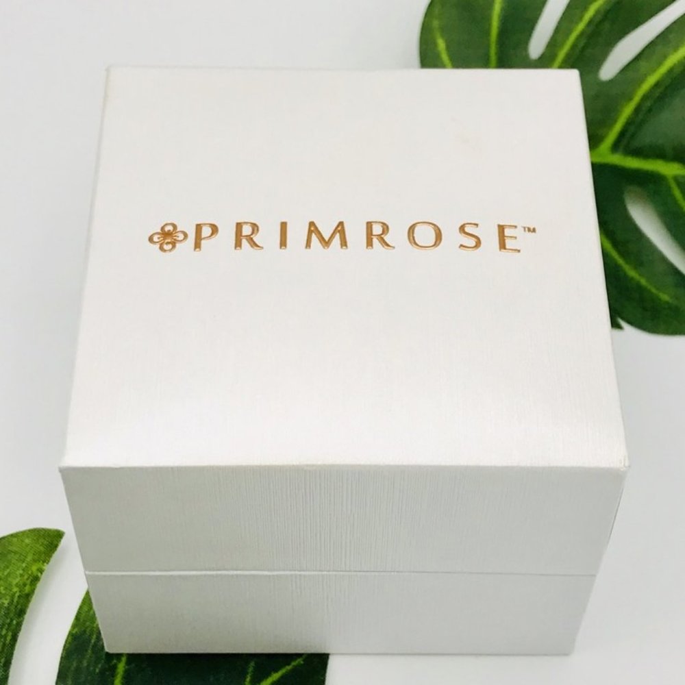 Primrose 18K Rose Gold Cubic Zirconia Earring Set - Picture 4 of 9